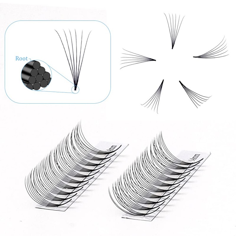 GEMERRY 6D Eyelash Extension Volume Eyelashes Ready Fan Eyelashes 0.07