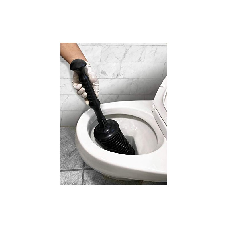 Master Plunger MP1600 1.6 Gallon Low Flush Toilet Plunger with