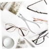 IWOWHERO Optical Bending Pliers Glasses Frame Repair Tool Stainless Steel
