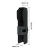 Protective Case ABS Silicone Portable with Lanyard Storage Box for