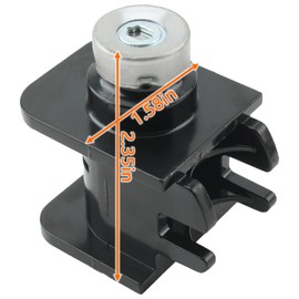 GoaMotors 4124287 Engine Hood Bonnet Lock Latch Catch Cylinder with 2 Key Compatible with Ford Transit MK6 2000-2006 Connect 2002-2005 Engine Hood Bonnet Lock Cylinder