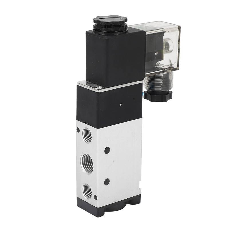 Solenoid Air Valve 2 Position 5 Way Aluminum Alloy High