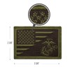 Rothco 1738: Us Flag/USMC Eagle, Globe and Anchor Morale Patch