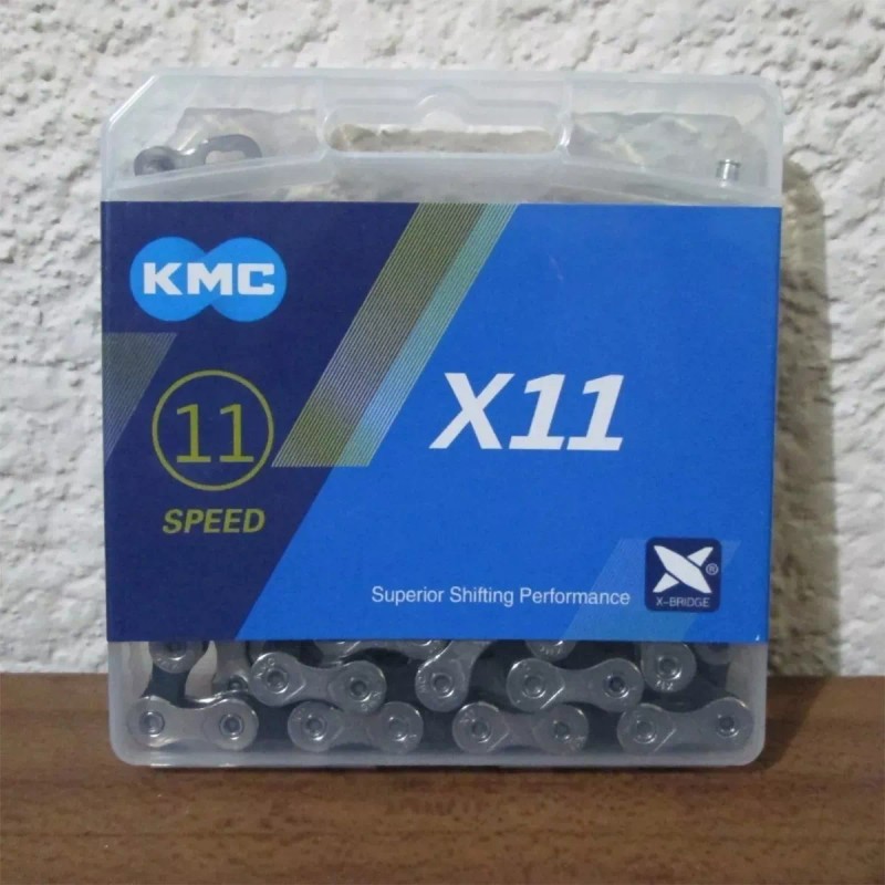 Kmc X11 Cadena Para Bicicleta 11 Velocidades Plata Negro