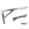 SeaLux Stainless Steel 12" Folding Table Bracket (Pair)