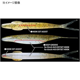 DEPS Sakamata Shad 8 inch [1] deps SAKAMATA SHAD 39 Pearl White, 8 inch