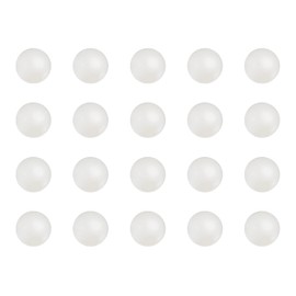 sourcing map Pack of 50 Replacement Bearing Balls 4 mm Nylon Solid Plastic G1 Precision