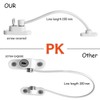 Keyohome Pack of 4 Window Door Restrictor Security Lock Child