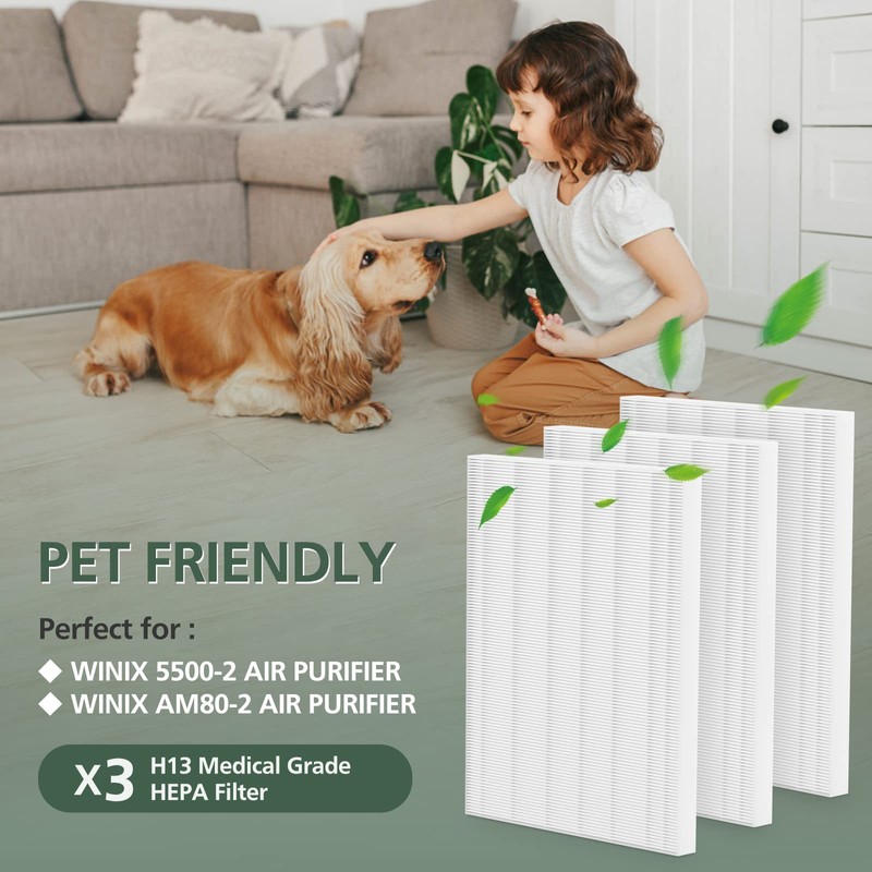 Filter H 5500-2 Replacement Filter For Winix Air Purifier 116130