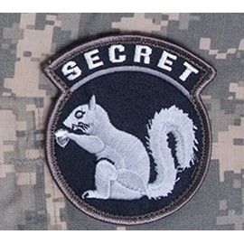 Secret Squirrel Morale Patch (BLACK)