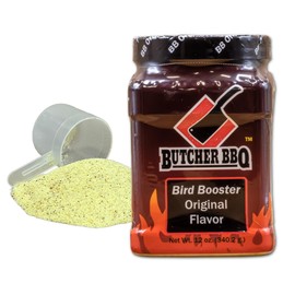 Butcher BBQ | Bird Booster Original Flavor Injection | Moisture and Flavor for Poultry Injections | Fast and Easy Turkey Injection