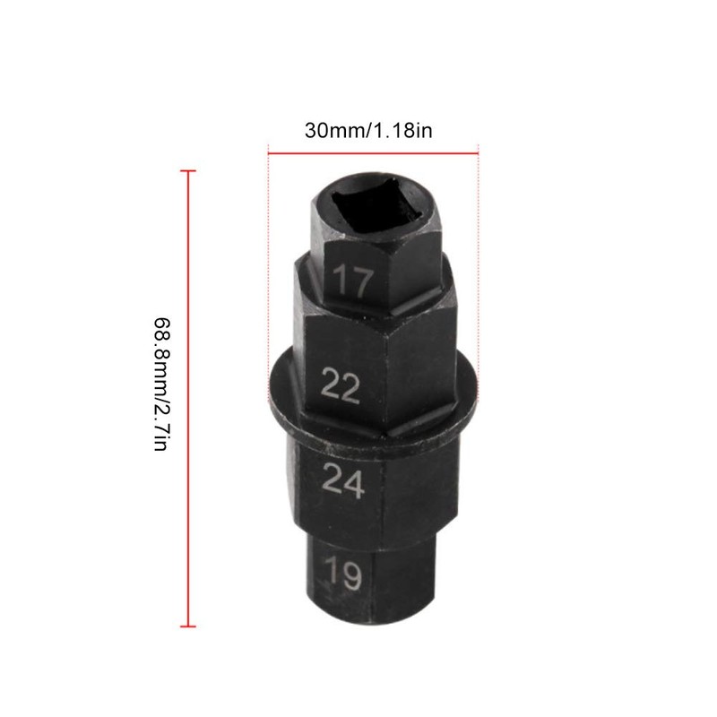 Motorcycle Front Axle Wheel Hex Axle Tool, Allen Hex Axle