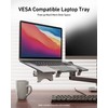 ergounion VESA Laptop Tray for Monitor Arm - 100x100mm VESA
