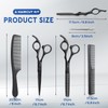 JASON Hair Cutting Scissors Set - Professional 10 PCS Haircut