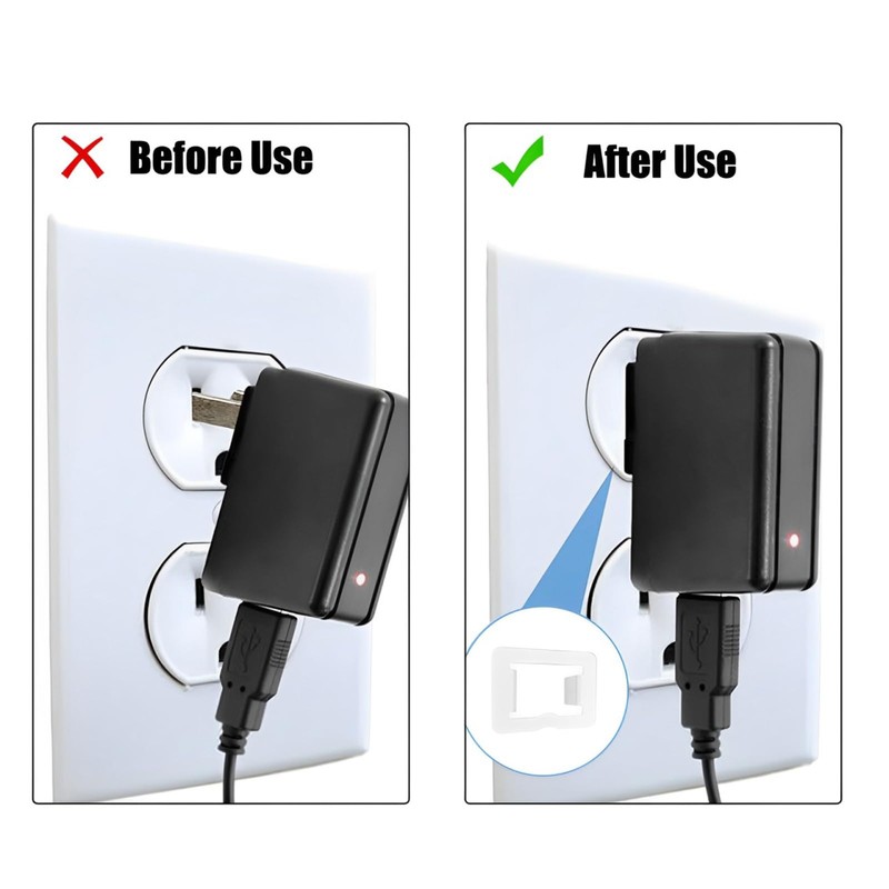 15-Pack Loose Outlet Fix Plugs - Wall Socket Fixer Jacks