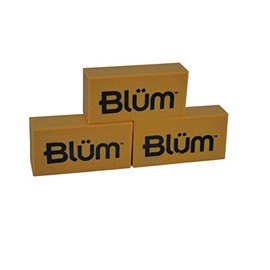 BLUM ART GUM ERASER x3 - removes pencil from books and papers - SLIGHT SECOND
