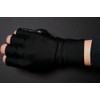 JACKALL Cooling UV Protection Gloves, Black, S