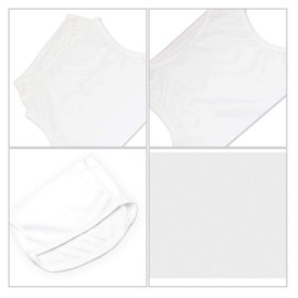 YAODHAOD Dog T-Shirt, Dog Shirts Blank Clothes, Summer Pet Plain Tee Vests Sweatshirt for Medium Small Cats Dogs (XXL, White)