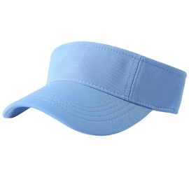 Jastore Sombrero plegable para niños y niñas, de algodón, para deportes, verano, golf, visera, Azul (Sky Blue), Talla única