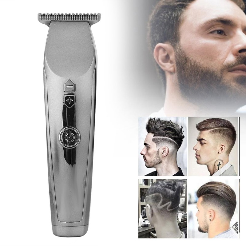 Stainless Steel Adjustable Length Electric Hair Clipper Oil Head Hair