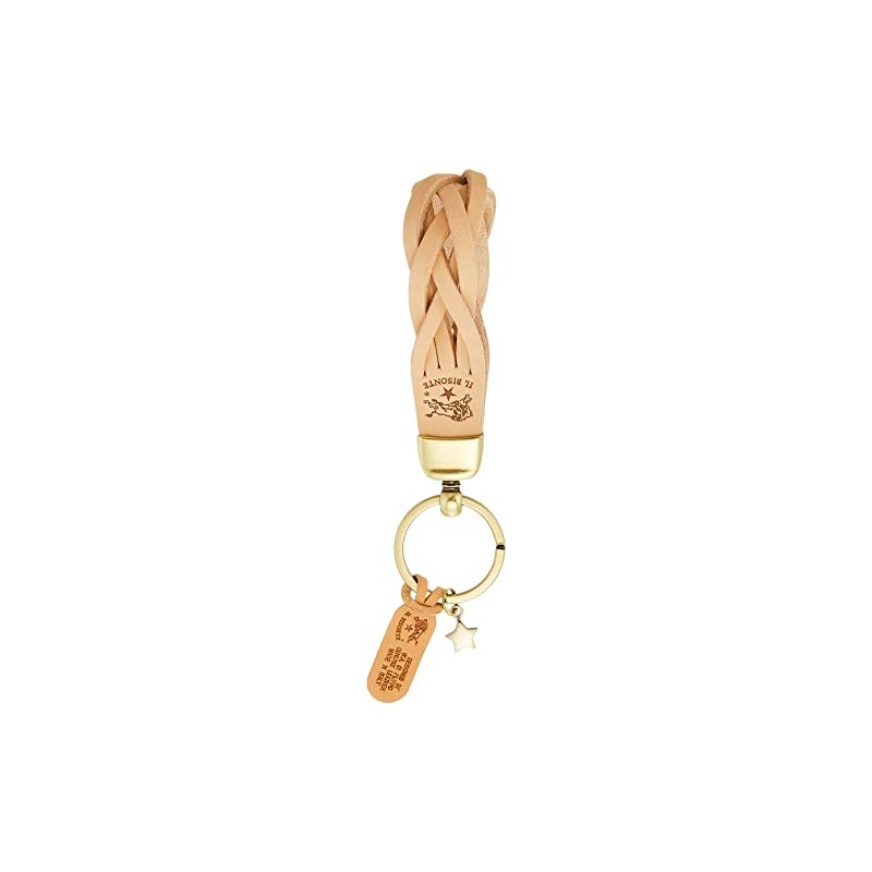 Il Bisonte SKH040PG0001 Key Chain, NATURALE, Free size