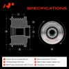 A-Premium Alternator Freewheel Clutch Pulley Compatible with Ram 2500 2012-2016,