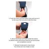 Shoe Toebox Toeburst Blowout Hole Prevention Insert/Patch (Black)