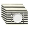fanquare Boho Rectangular Paper Placemats Set of 6, 12" x
