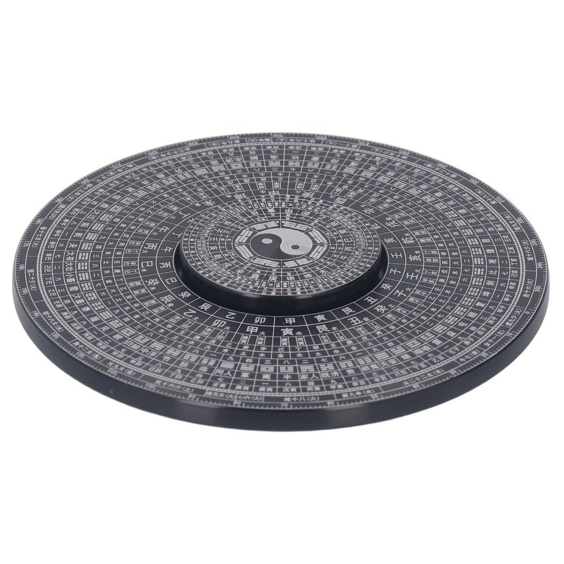 Metal Fingertip Rotation Toy Tai Ji Eight Trigram Compass Design