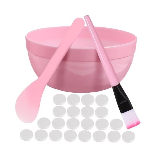VALICLUD Skin Care Tool Face Mask Bowl Brush Compressed Mask
