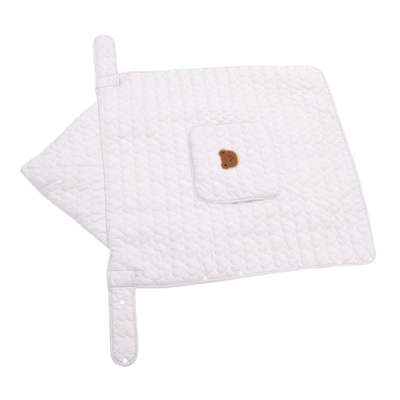 Hooded Toddler Blanket Keep Warm Wind Proof Thickened Cotton Flannel