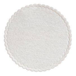 Hoffmaster 876083 Linen-Like Coaster, 3-3/8" Diameter, White (Case of 1000)