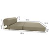 Amfuton Sleeper Chair Folding Foam Beds, Foldable Sofa Bed Sit