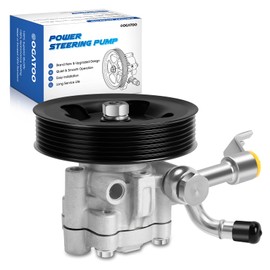 Power Steering Pump with Pulley Fits for Nissan Frontier 2005-2019, Pathfinder 2005-2012, Xterra 2005-2015, Suzuki Equator 2009-2012 4.0L Replaces 96-05451, 491109CA0A, 49110EA200 Power Assist Pump