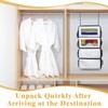 Suitcase Organizer, Carry on Closet Luggage Organizers Accessories for Travel,