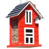 Bird Feeder Bird House For Hanging Wooden Feeding Station Bird