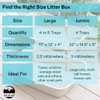 Luli & Cat Disposable Litter Boxes for Cats | Large