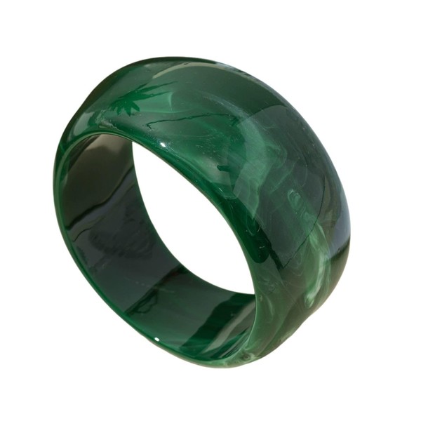 Fuqimanman2020 Resin Irregular Geometric Bangle Bracelets Acrylic Wide Chunky Bangle