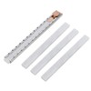 Soapstone Set, Flat Soapstone Holder with 4 Refills Slate Pencil