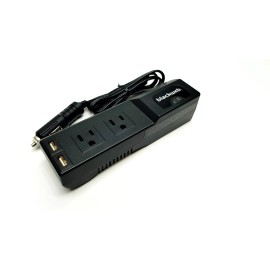 Universal Blackweb 175W Power Strip Inverter For Car Charging BWA18HO021C