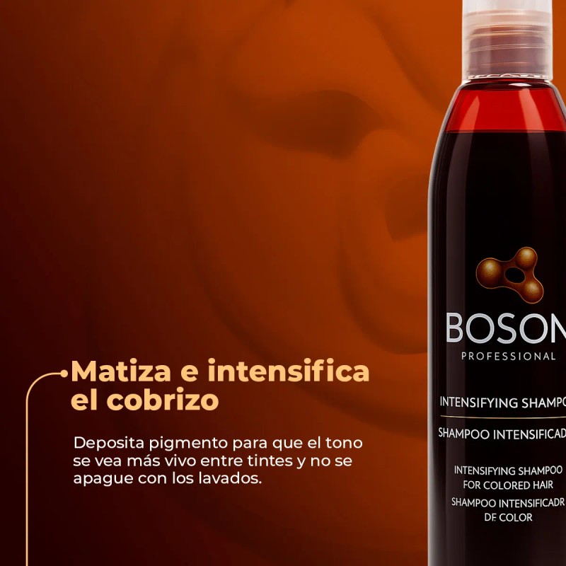 Shampoo Matizador Cobrizo Boson Intensificante Color 320ml