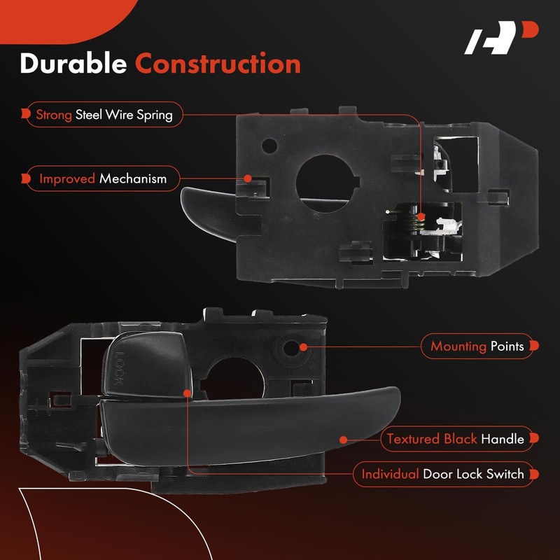 A-Premium Front Left Driver Side Interior Door Handle Compatible with