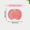 Alfombrilla de silicona exfoliante para pies y espalda, versión mejorada