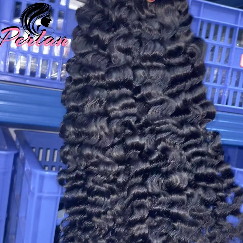Indian Raw Hair Weft | Single Drawn Wavy Human Hair