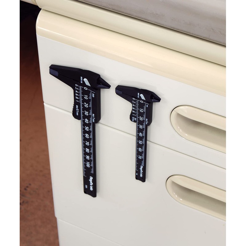 Niigata Seiki SK Plastic Caliper Quick Scale 3.9 inches (100