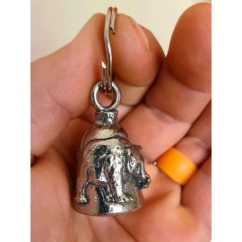 Guardian Bells Grizzly Bear Guardian Bell Pendant Lucky Charm