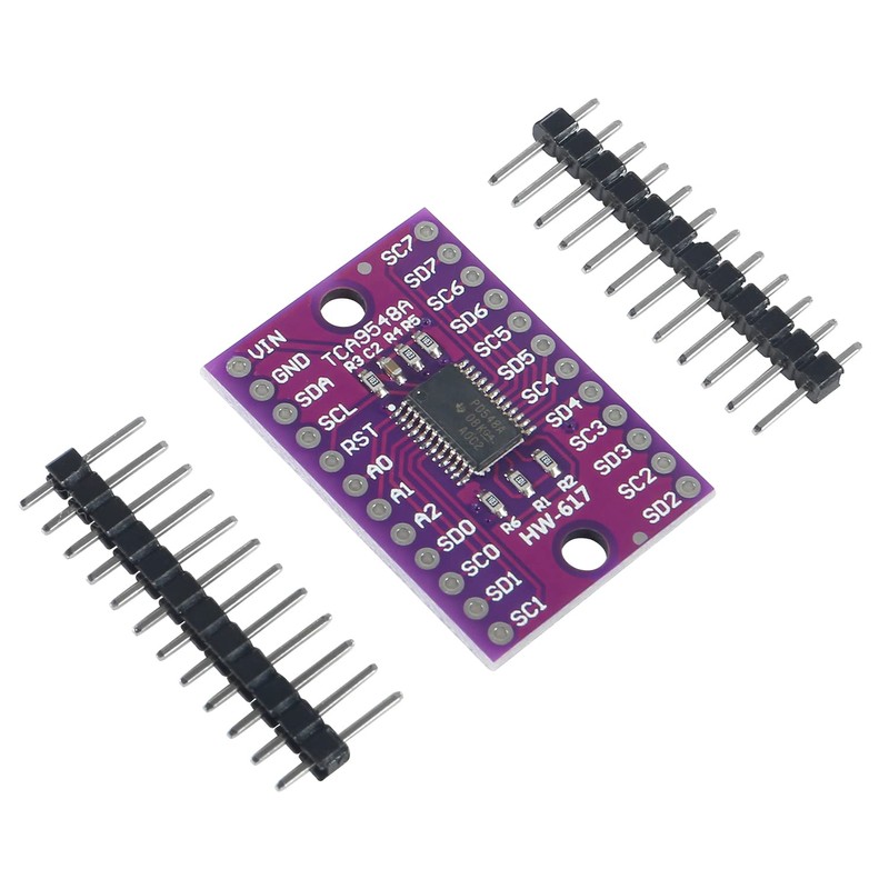 AOICRIE 5-Pack Expansion Card TCA9548A I2C IIC Multiplexer Breakout Card
