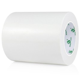 BOMEI PACK White Duct Tape 6 inch, Industrial Grade 6 inches x 35 Yards (104 ft), 9 Mil Heavy-Duty, Waterproof, UV Resistant for Crafts & Home Improvement