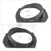 tomzz Audio 2834-009 Speaker Rings Adapter Brackets Compatible with Mercedes