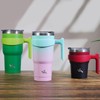 Konokyo 20 oz Tumbler with Handle and 2 Straw 2